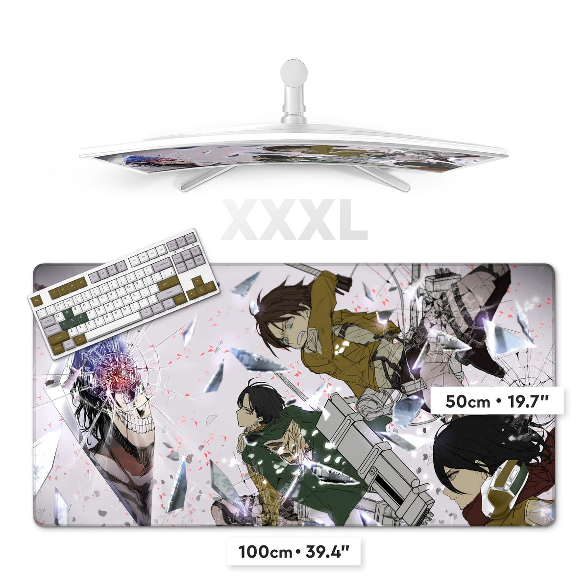XXXL Custom Gaming Mouse Pad / Deskmat (39.4″x19.7″) (Copy)